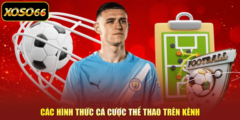 Các hình thức cá cược thể thao trên kênh