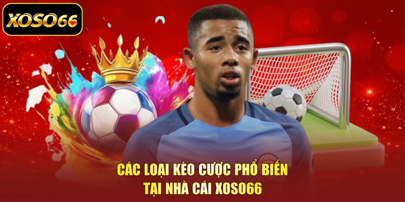 Các loại kèo cược phổ biến tại nhà cái XOSO66