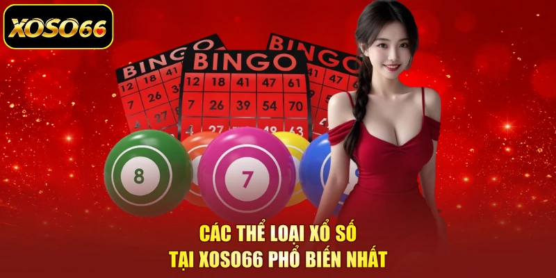 Các thể loại xổ số tại XOSO66 phổ biến nhất