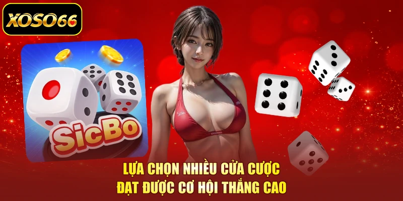 Lựa chọn nhiều cửa cược đạt được cơ hội thắng cao